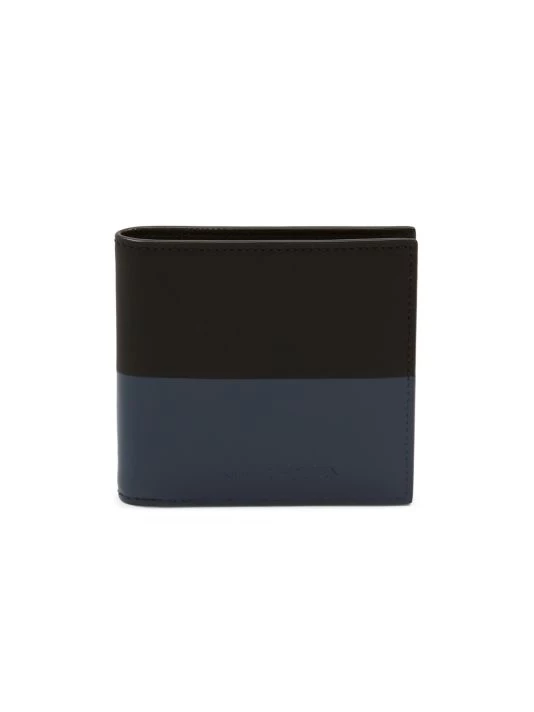 Alexander McQueen Color-Blocked Bifold Wallet For Men Black Rose 5 Alexander McQueen Color-Blocked Bifold Wallet For Men Black Rose - Image 5
