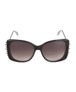 Alexander McQueen Studs 59MM Square Sunglasses