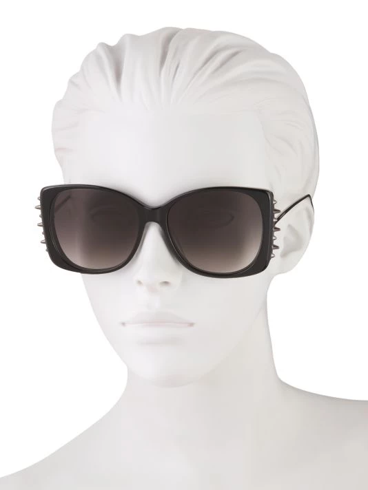 Alexander McQueen Studs 59MM Square Sunglasses 4 Alexander McQueen Studs 59MM Square Sunglasses - Image 4