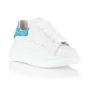 Alexander McQueen Little Girl's Leather Lace-Up Sneakers For Kids