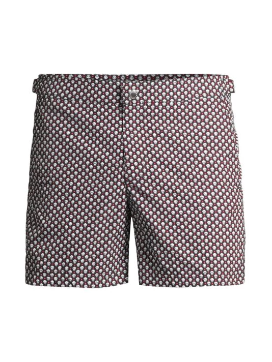 Alexander McQueen Skull Print Swim Shorts For Men 1 Alexander McQueen Skull Print Swim Shorts For Men