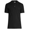 Alexander McQueen Pique Polo Shirt For Men Black