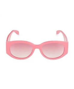 Alexander McQueen Graffiti 54MM Square Sunglasses
