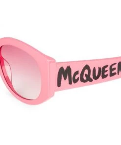 Alexander McQueen Graffiti 54MM Square Sunglasses -Alexander McQueen Elegant store unnamed file 679