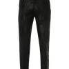 Alexander McQueen Graffiti Jacquard Slim Trousers For Men