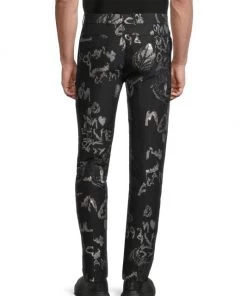 Alexander McQueen Slim-Fit Doodle Pants For Men -Alexander McQueen Elegant store unnamed file 708