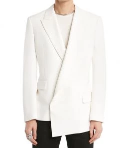 Alexander McQueen Asymmetric Double-Breasted Jacket For Men -Alexander McQueen Elegant store unnamed file 715