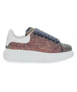 Alexander McQueen Oversized Multi Glitter Sneakers