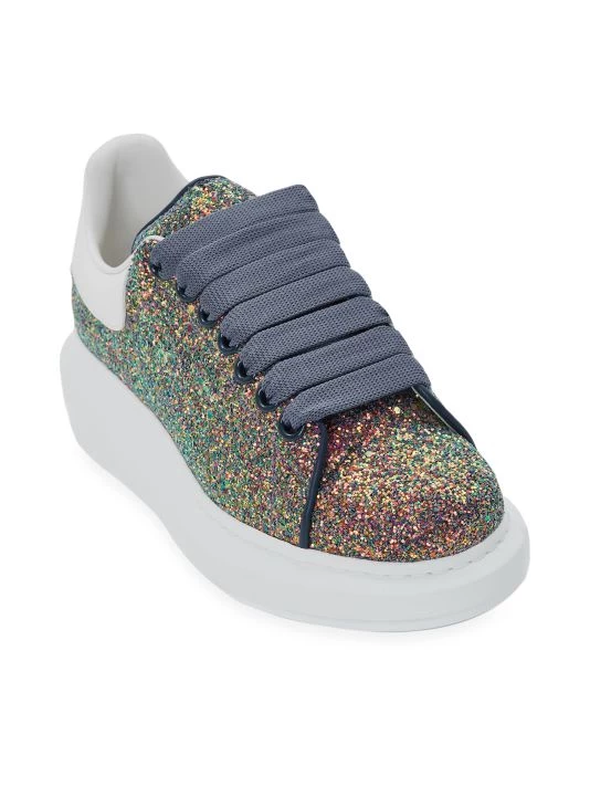 Alexander McQueen Oversized Multi Glitter Sneakers 2 Alexander McQueen Oversized Multi Glitter Sneakers - Image 2