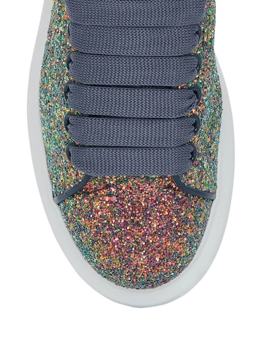 Alexander McQueen Oversized Multi Glitter Sneakers 4 Alexander McQueen Oversized Multi Glitter Sneakers - Image 4