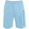 Alexander McQueen Graffiti Logo Cotton Shorts For Men Ecru