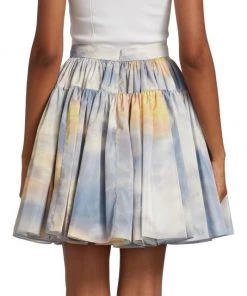 Alexander McQueen Daybreak Tiered Flared Miniskirt -Alexander McQueen Elegant store unnamed file 737