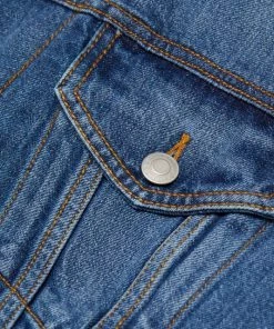 Alexander McQueen Layered Denim & Lamb Leather Jacket -Alexander McQueen Elegant store unnamed file 755