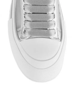 Alexander McQueen Plimsol Metallic Leather Low-Top Sneakers 8 Alexander McQueen Plimsol Metallic Leather Low-Top Sneakers -Alexander McQueen Elegant store unnamed file 758