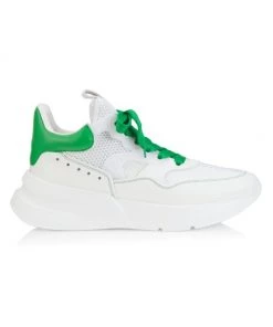 Alexander McQueen Oversized Runner Low-Top Sneakers For Men