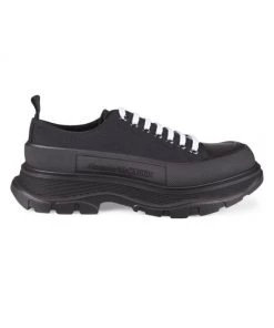 Alexander McQueen Tread Slick Sneakers For Men Black