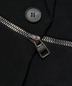 Alexander McQueen Zip Slash Wool Jacket -Alexander McQueen Elegant store unnamed file 808