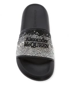 Alexander McQueen Degrade Crystal-Embellished Pool Slides -Alexander McQueen Elegant store unnamed file 826