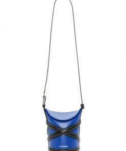 Alexander McQueen The Curve Leather Bucket Bag -Alexander McQueen Elegant store unnamed file 854