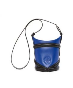 Alexander McQueen The Curve Leather Bucket Bag -Alexander McQueen Elegant store unnamed file 855