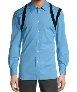 Alexander McQueen Deep Sky Harness Shirt For Men 8 Alexander McQueen Deep Sky Harness Shirt For Men -Alexander McQueen Elegant store unnamed file 858