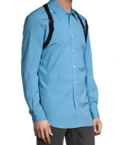 Alexander McQueen Deep Sky Harness Shirt For Men 9 Alexander McQueen Deep Sky Harness Shirt For Men -Alexander McQueen Elegant store unnamed file 859