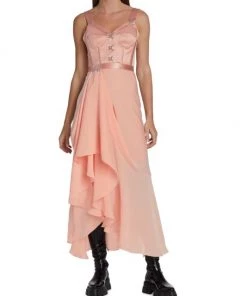 Alexander McQueen Sleeveless Asymmetric Drape Midi-Dress 9 Alexander McQueen Sleeveless Asymmetric Drape Midi-Dress -Alexander McQueen Elegant store unnamed file 864