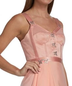 Alexander McQueen Sleeveless Asymmetric Drape Midi-Dress 12 Alexander McQueen Sleeveless Asymmetric Drape Midi-Dress -Alexander McQueen Elegant store unnamed file 867