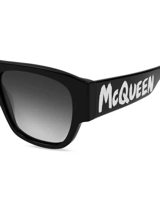 Alexander McQueen Casual Lines Am0328s-001 54MM Sunglasses For Men 2 Alexander McQueen Casual Lines Am0328s-001 54MM Sunglasses For Men - Image 2