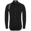 Alexander McQueen Tape Harness Shirt For Men Indigo Ink