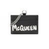 Alexander McQueen Chain Leather Card Holder