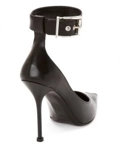 Alexander McQueen Leather Buckle-Strap Pumps -Alexander McQueen Elegant store unnamed file 972