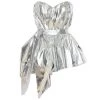 Alexander McQueen Metallic Peplum Top