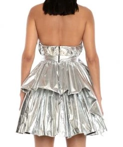 Alexander McQueen Metallic Peplum Top 9 Alexander McQueen Metallic Peplum Top -Alexander McQueen Elegant store unnamed file 984