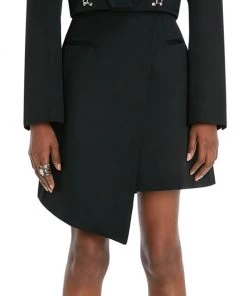 Alexander McQueen Wool Overlay Miniskirt -Alexander McQueen Elegant store unnamed file 993